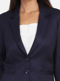 Women's Powersutra Cotton Pant Suit- Navy Blue