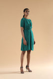 Dark Green Dress for Workwear