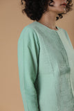 Cotton Mint Green Everyday Blouse