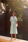 Knee-length Shirt Dress for women