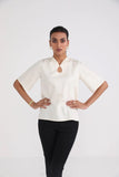 Women's white blouse