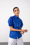 WOMEN'S BLUE SHIRT