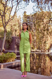 Office Casual Green Set for Women