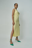 Yellow Qua Convertible Maxi Dress