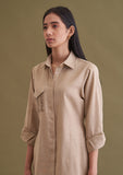 Cotton work wear co-ord set for women 