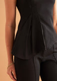 Sleeveless Women's Office Formal Top