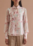 Printed workwear shirts for women 