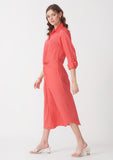 Pure Cotton Comfortable Midi Dress for Women