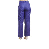 Formal women's Royal Blue Regular Fit Trouser