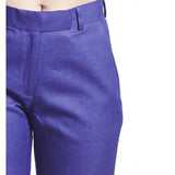 Formal women's Royal Blue Regular Fit Trouser