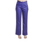 Formal women's Royal Blue Regular Fit Trouser