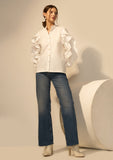 Everyday essential white shirt for women